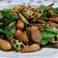 暴食の大罪's cooksnap of when they made 加賀蓮根のカレー炒め.
