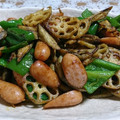 暴食の大罪's cooksnap of when they made 加賀蓮根のカレー炒め.