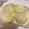 12kiki12's cooksnap of when they made レンジで簡単♪新玉葱のコンソメチーズ焼き.