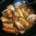 komomoten's cooksnap of when they made ゆで卵も炊飯器で作る！簡単とろとろ角煮♪.