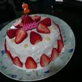 SMILEレベル1's cooksnap of when they made ☆☆　１歳の誕生日　離乳食　ケーキ　☆☆.