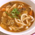 LesAiles's cooksnap of when they made カレーうどん～余りのカレーで～.