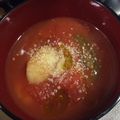 ひまわり６号's cooksnap of when they made あったかニョッキとトマトのスープ.