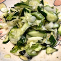 れこモン's cooksnap of when they made 簡単 きゅうりとレタスのチョレギ風サラダ.