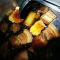 19850226's cooksnap of when they made 豚の角煮(圧力鍋でもOK).
