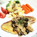 KUMI KUMI's cooksnap of when they made イトヨリとキノコの照焼き.