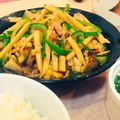 はるにこ！'s cooksnap of when they made 旬のたけのこで簡単チンジャオロース.