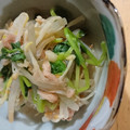 avrilseise's cooksnap of when they made 豆苗とモヤシえのきのツナ和え.