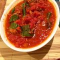 macmas's cooksnap of when they made ピーマンの肉詰め　トマトソース煮込み.