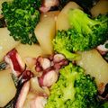 さほまむ's cooksnap of when they made たこ☆じゃが☆ブロッコリーのニンニク炒め.