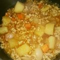 PTP★'s cooksnap of when they made 鶏ひき肉でつくる●鶏そぼろの肉じゃが.