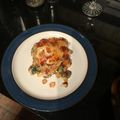 picollo's cooksnap of when they made ほうれん草のラザニア lasagna.