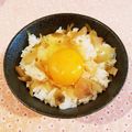 Richland☆Y's cooksnap of when they made 搾菜卵かけご飯☝卵かけご飯にはザーサイ.