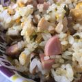 ボタンパン's cooksnap of when they made 高菜と魚ニソのマヨ醤油炒飯.