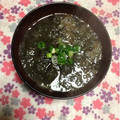 ぽぽきゅ's cooksnap of when they made 超簡単即席とろろ昆布と鰹節のお吸い物.