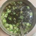 ミッちゃん's cooksnap of when they made もずくとオクラのスープ.