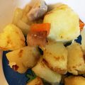 huit19's cooksnap of when they made 離乳食後期〜♡鶏ももジャーマンポテト.