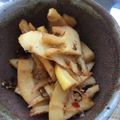 ぐりこ。's cooksnap of when they made 簡単おかず 筍のきんぴら風.