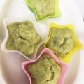 ★いずみーる★'s cooksnap of when they made 蒸しパン〜バナナきな粉&ほうれん草チーズ.