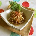 ◆◇Wtiti＊◇◆'s cooksnap of when they made コンニャクとエノキのキンピラ風.