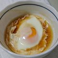 暴食の大罪's cooksnap of when they made レンチン！朝食白だしたまご.