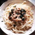 おやじCOOKING's cooksnap of when they made ツナのお手軽焼きうどん.