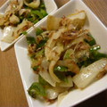 BiwacoJune's cooksnap of when they made ピーマンと玉ねぎのおかか炒め.