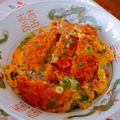 hanemakoo's cooksnap of when they made 簡単♥♡コロッケ丼（カツ丼風）.