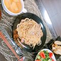 mayurin88's cooksnap of when they made 濃厚カルボナーラワンポットパスタ☆.