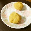 ＊実月＊'s cooksnap of when they made 薩摩芋甘露煮で☆あんこ玉.