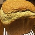 卵せんべい's cooksnap of when they made HBお任せ♪　早焼きでお茶の食パン.