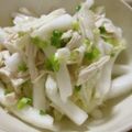 低カロ探検隊's cooksnap of when they made 白菜とささみのおかずナムル.