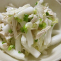 低カロ探検隊's cooksnap of when they made 白菜とささみのおかずナムル.
