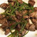 クックN40D7B☆'s cooksnap of when they made 簡単！ふわふわレバーピーマン炒め.