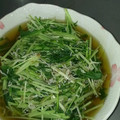 クック8QIAKQ☆'s cooksnap of when they made 自家製出し醤油で簡単水菜としらすの煮浸し.