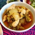 ちゃぴ♥'s cooksnap of when they made 【農家のレシピ】白菜とささみの煮物.
