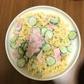 クックZA9HU0☆'s cooksnap of when they made 簡単！キュウリとハムのマカロニサラダ.