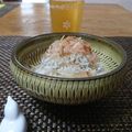 ダイナマイト漆黒's cooksnap of when they made 簡単新玉ねぎとシラスの鰹節サラダ.