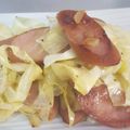トラ吉☆'s cooksnap of when they made 春キャベツとウインナーのガリバタ炒め♪.