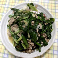ノーノ's cooksnap of when they made 豚肉と菜の花と葉玉ねぎのゆずこしょう炒め.