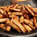 あいまるち's cooksnap of when they made ご飯に合う。ごぼうの甘辛和え☆.