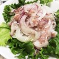 ざくろザクロ's cooksnap of when they made 玉ねぎと生ハムのマリネサラダ.