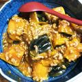 Linda1188's cooksnap of when they made かぼちゃとひき肉のさっぱり甘辛煮.