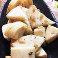 ボンユーマ's cooksnap of when they made ザクザク筍のペペロンチーノ.