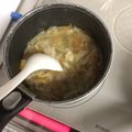 クックZ8J4H4☆'s cooksnap of when they made 春キャベツと新たまのコンソメスープ^_^.