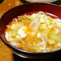 猫のオソマ's cooksnap of when they made ウェイパー❁もやしと卵のスープ❁.