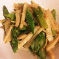 ＊にょにょん＊'s cooksnap of when they made たけのことアスパラのバター醤油炒め.