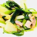 ひなppi's cooksnap of when they made 新じゃがとベーコンのニンニクスタミナ炒め.