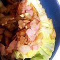 ここなっつ♪'s cooksnap of when they made 春キャベツとベーコンの蒸し焼き.