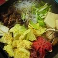 タンコロ's cooksnap of when they made お宿メニューを再現。韓国風すき焼き.